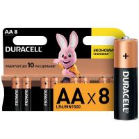 Элемент питания алкалиновый AA/LR6-8BL Basic (блист.8шт) Duracell C0037387