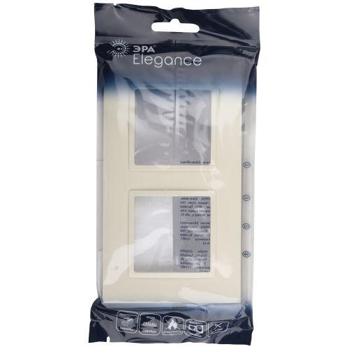 Рамка 2-м Elegance 14-5012-02 Classic слон. кость Эра Б0060577