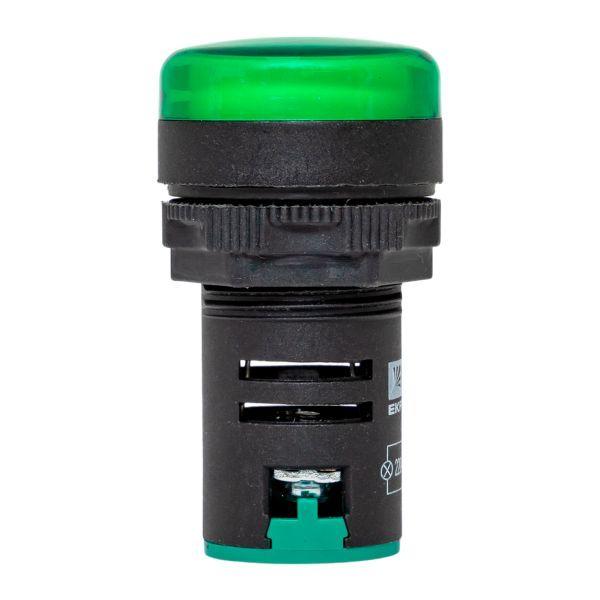 Матрица светодиодная AD16-22HS 220-400 В AC/DC зел. EKF ledm-ad16-g-230acdc