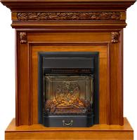 Royal Flame Каминокомплект Valletta - Орех с очагом Majestic FX M Black RC
