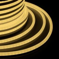 Гибкий неон 15х26мм односторонний 120 LED/м ТЕПЛЫЙ БЕЛЫЙ 230В бухта 50м (c комплектом подключения) NEON-NIGHT