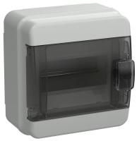 Корпус КМПн-6 TEKFOR IP65 черн. прозр. дверь пластик. IEK TF5-KP72-N-06-65-K03-K02