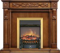 Royal Flame Каминокомплект Neapol - Дуб антик с очагом Fobos FX M Brass