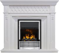 Dimplex Каминокомплект Alexandria - Белый дуб с очагом Flagstaff