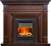 Dimplex Каминокомплект Alexandria - Махагон коричневый антик с очагом Brookline Black
