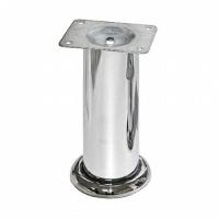 Ножка круглая нерегулируемая d60х710мм метал. хром (уп.1шт) Tech-Krep/Zitar 127487