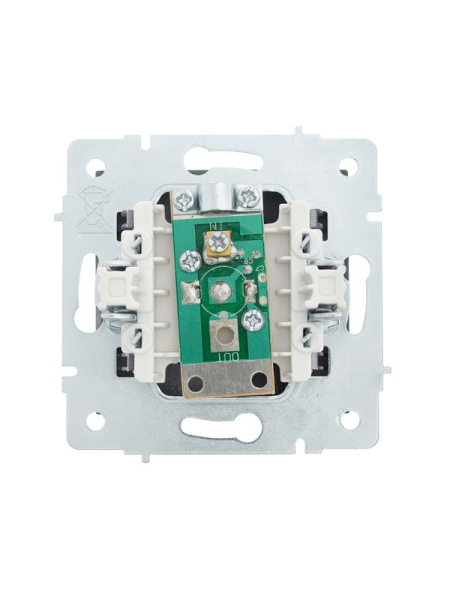 Розетка телевизионная оконечная TV 1-м СП Vesna механизм графит LEZARD 742-3488-130