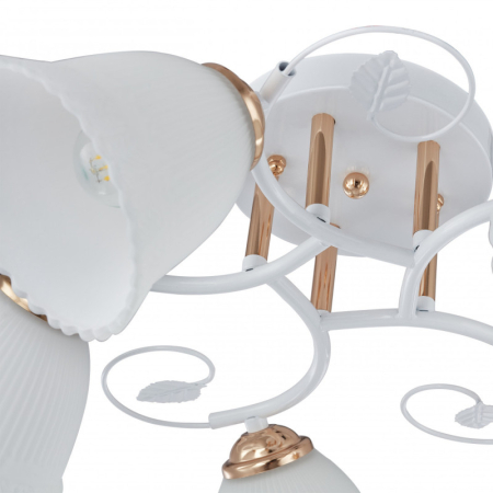 Накладная люстра Arte Milano 325395/5A WH+FG