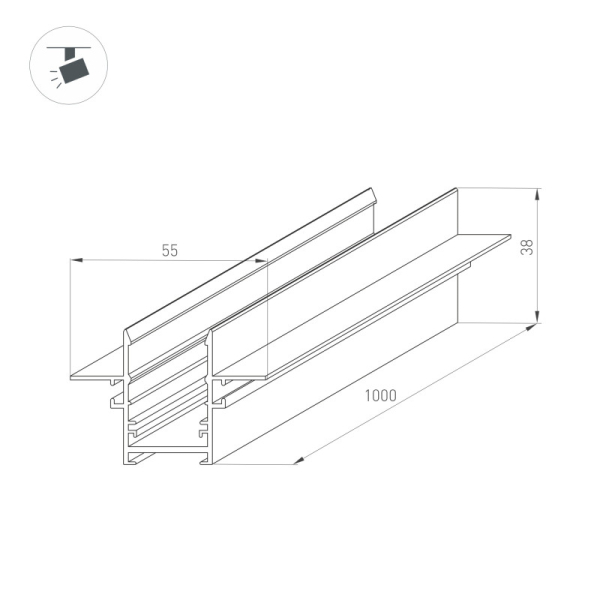 Шинопровод Arlight 046284