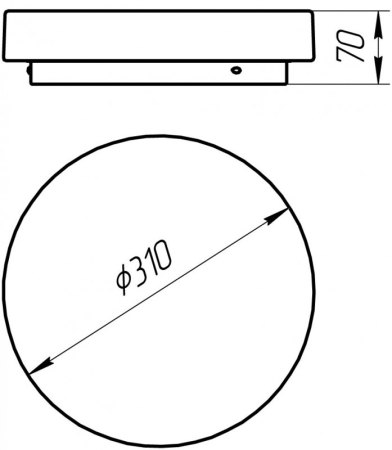 Накладной светильник ARTE Lamp A6836PL-1WH