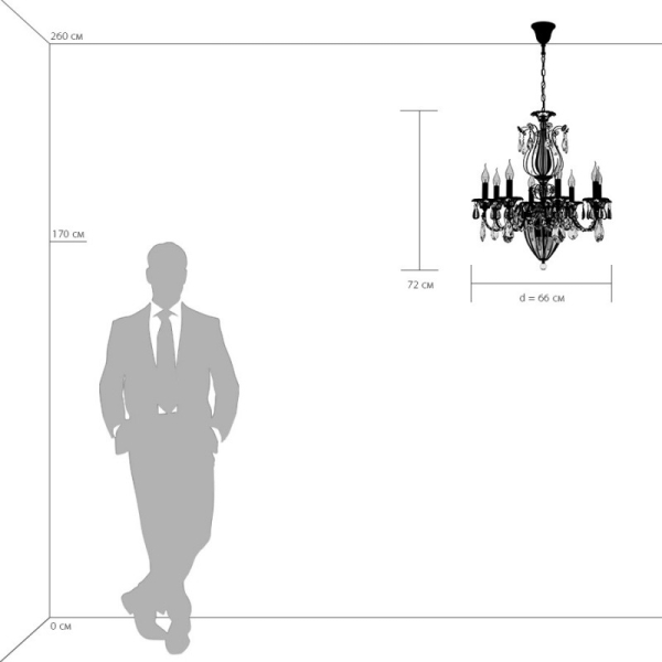 Подвесная люстра Lightstar 790112