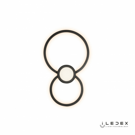 Бра iLedex X046124 24W 3000K BK