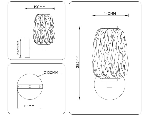 Бра Ambrella Light LH30108