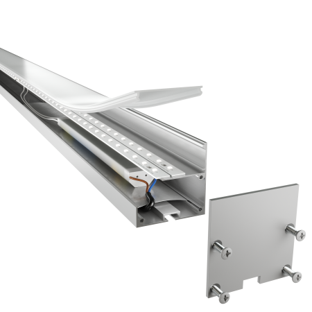 Line Alum Basic 980x50x50 40Вт 4000К Опал