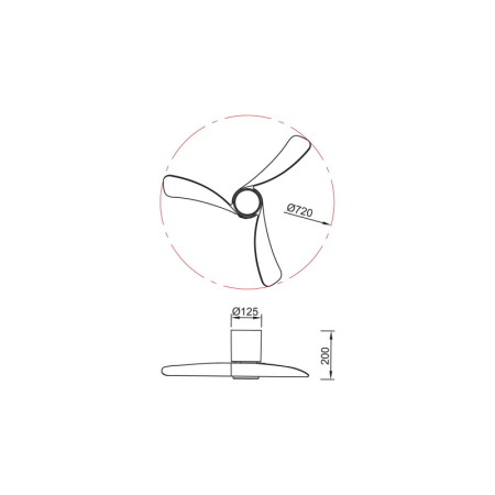 Накладной светильник Mantra 9054