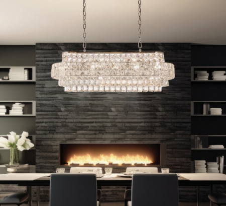 Подвесная люстра Fluorite FL1059-17P