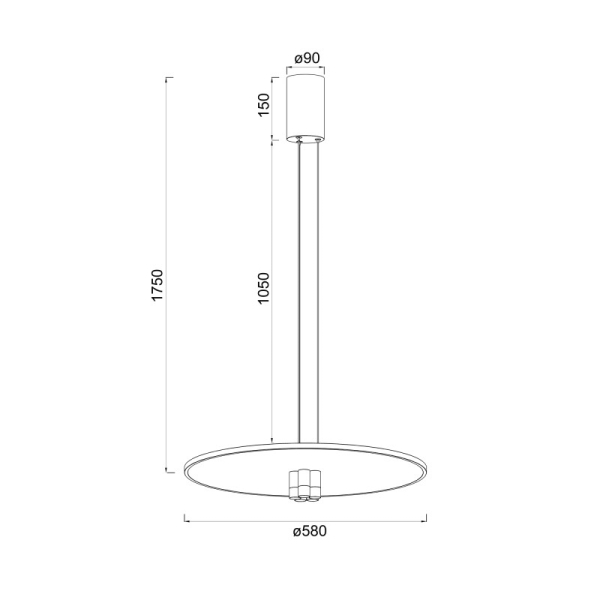 Подвесной светильник Mantra 8982