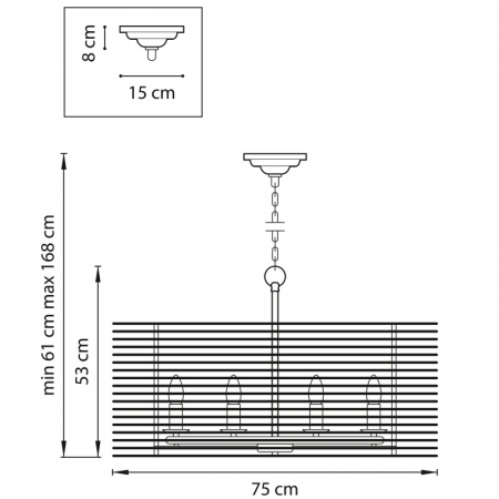 Подвесная люстра Lightstar 728083