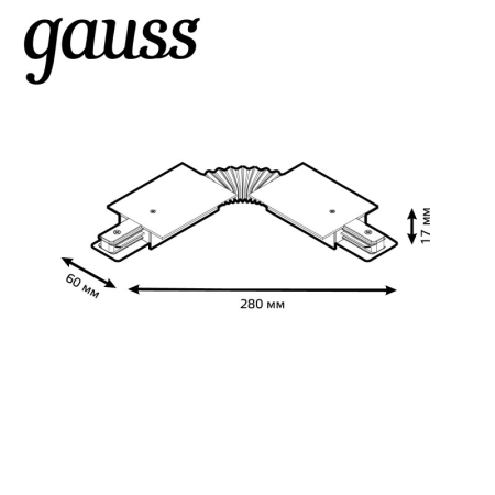 Коннектор Gauss TR142