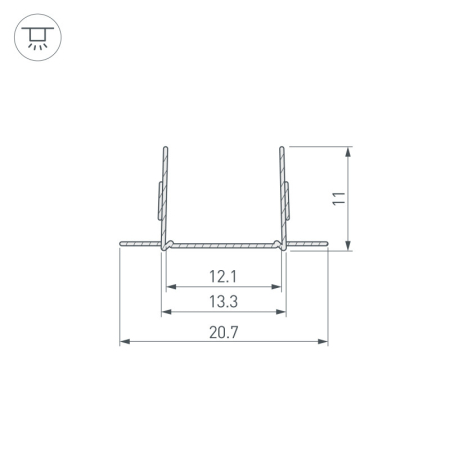 Профиль Arlight 029420