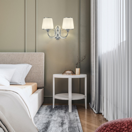 Бра Arte Milano 309247/2W Wh/Ni