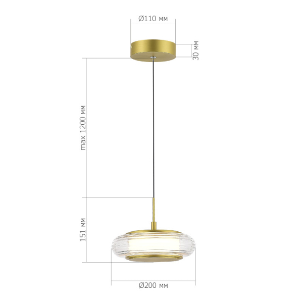 Подвесной светильник ST-Luce SL6239.203.01
