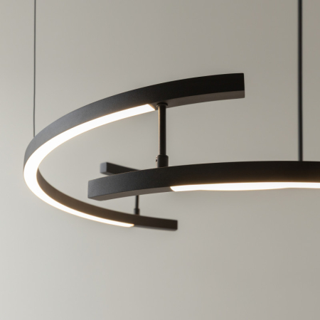 Люстра на штанге Maytoni MOD016PL-L52BK