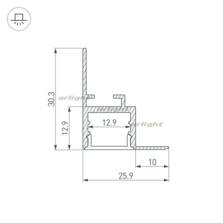 Профиль Arlight 034977