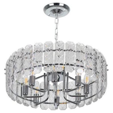 Люстра Whitney 1050-308 8хЕ14 40Вт хрусталь Rivoli Б0061222