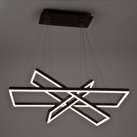 Каскадная люстра LED4U L11001-3HL BR