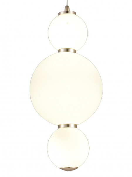 Подвесная люстра Natali Kovaltseva LED LAMPS 81100/3C GOLD WHITE