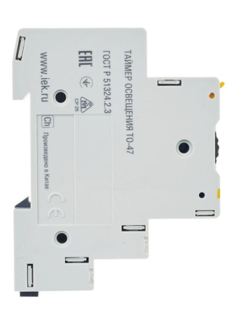 Таймер освещения ТО-47 16А 230В на DIN-рейку KARAT IEK MTA30-16