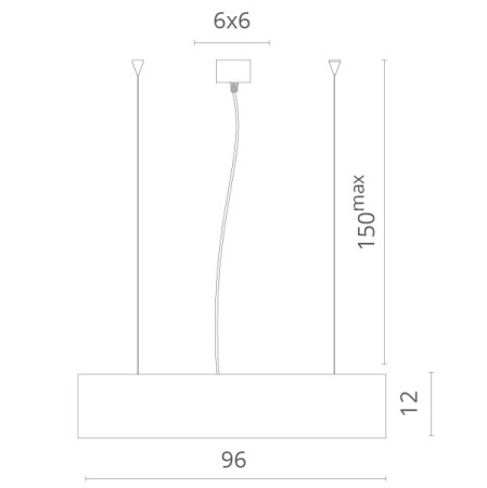 Подвесной светильник Divinare 8021/96 SP-1