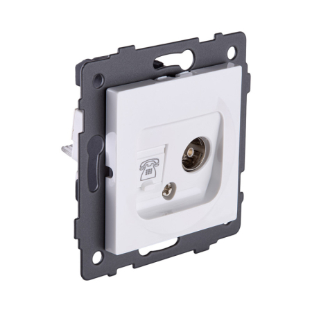 Розетка KOLLINGER REA-013WH