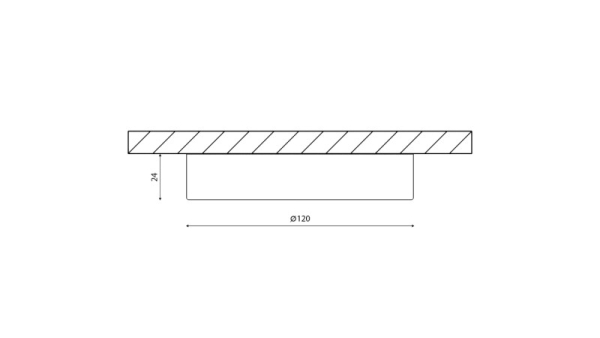 Накладной светильник DesignLed KH-R120-9-NW