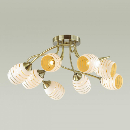 Накладная люстра LUMION 4528/8C