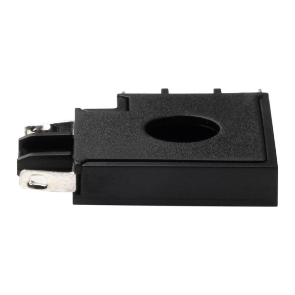 Коннектор Метр16 CL-BL L-обр. накладной шинопровод низковольтный Pro черн. JazzWay 5057296