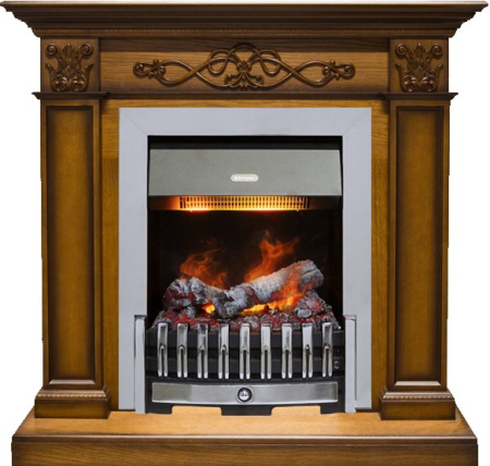 Dimplex Каминокомплект Verona - Дуб антик с очагом Danville Chrome FB2