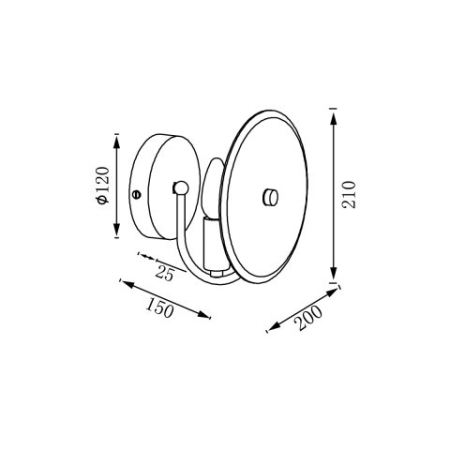 Бра Vele Luce VL3223W01