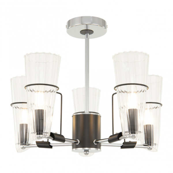 Люстра на штанге Arte Milano 328107/5 CR.BK