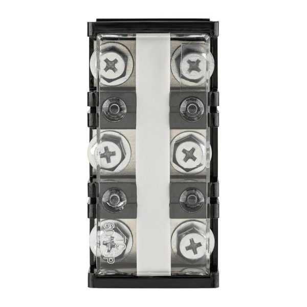 Блок зажимов клеммный БЗН ТС-603 16мм2 60A 3 пары REXANT