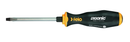 Отвертка плоская шлицевая ударная Ergonic 12.0х2.0х210 Felo 45012040