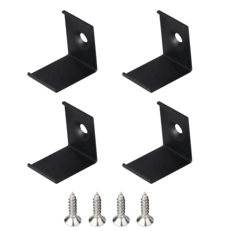 Держатель SL-KANT-H18 BLACK металл (комплект) Arlight 049433