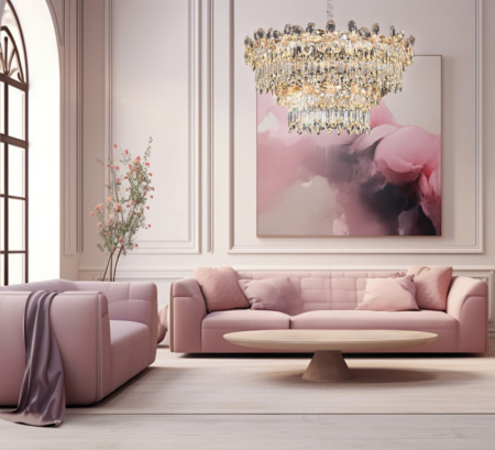 Подвесная люстра Fluorite FL1105-44P