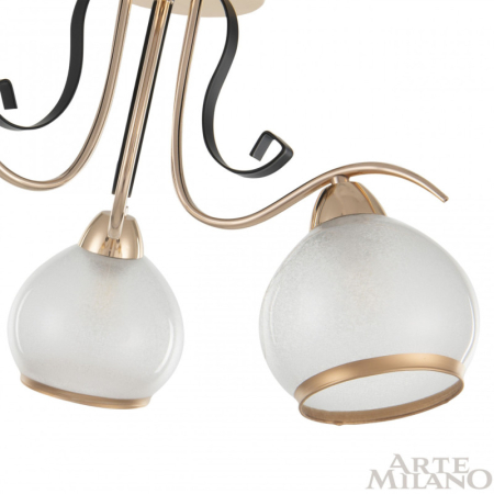 Накладная люстра Arte Milano 323306/3 FG+BK