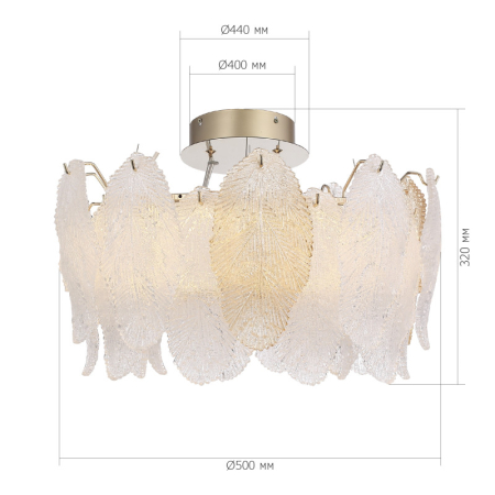 Накладная люстра ST-Luce SL6135.202.01