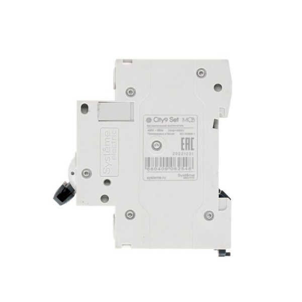 Выключатель автоматический модульный 4п C 6А 4.5кА City9 Set 400В SE C9F34406