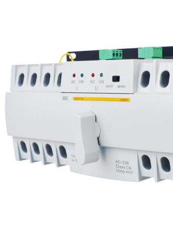 Устройство автоматического ввода резерва АВР 63А KARAT АВР-2 LITE модульное IEK MAT20-063