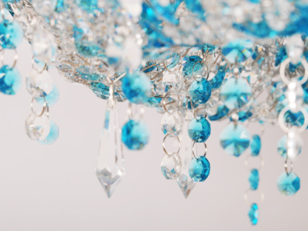 Подвесная люстра Abrasax L.8301/8 BLUE