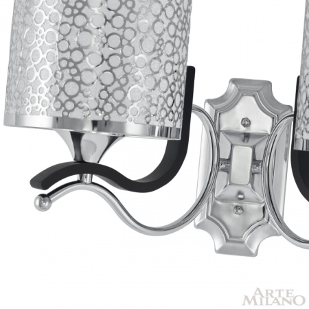Бра Arte Milano 306787/2W Bk/Ni